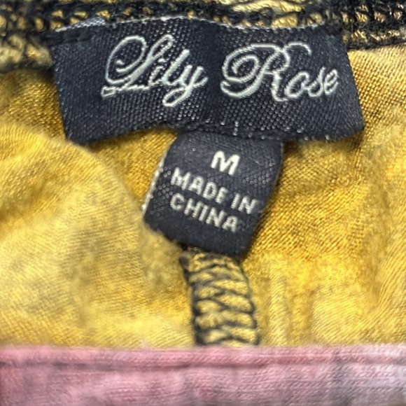 Lily Rose maxi tie dye dress - spaghetti straps - sleeveless - beach - size M - Picture 12 of 12